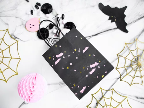 Paper decorations - Spiderwebs, gold (1 pkt / 3 pc.)