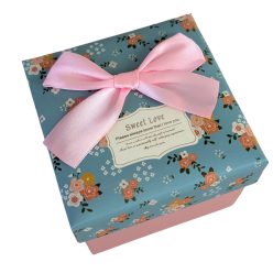 Sweet Love - világoskék - rózsaszín díszdoboz