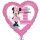 Disney Minnie Pink fólia lufi 43 cm