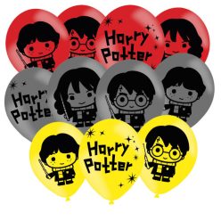   Harry Potter Graphic léggömb, lufi 6 db-os 11 inch (27,5 cm)