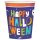 Halloween Friends papír pohár 8 db-os 250 ml