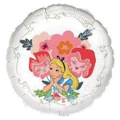 Disney Alice Csodaországban Flowers fólia lufi 43 cm