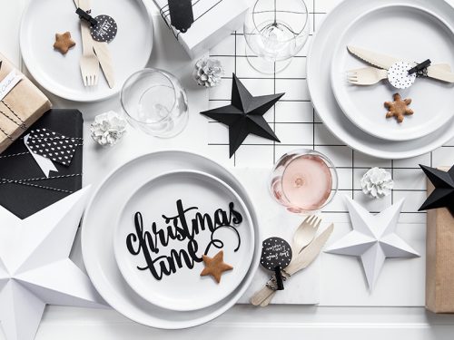 Dekorációs csillagok, fehér (1 db / 6 db)