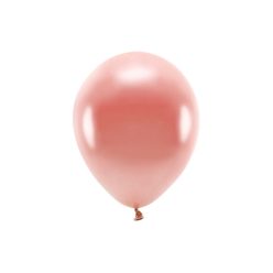 Eco Balloons 26cm metál, rose gold (1 pkt / 10 db.)