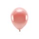 Eco Balloons 26cm metál, rose gold (1 pkt / 10 db.)