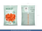 Eco Balloons 26cm pasztell, narancssárga (1 db / 100 db.)