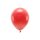 Eco Balloons 26cm pasztell, piros (1 db / 10 db.)