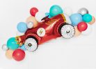 Eco Balloons 26cm pasztell, piros (1 db / 100 db.)