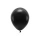 Eco Balloons 26cm pasztell, fekete (1 db / 10 db.)