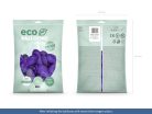 Eco Balloons 26cm pasztell, lila (1 db / 100 db.)