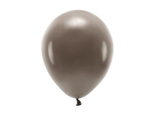 Eco Balloons 26cm pasztell, barna (1 db / 10 db.)