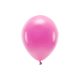 Eco Balloons 26cm pasztell, fukszia (1 pkt / 10 db.)