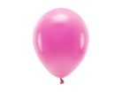Eco Balloons 26cm pasztell, fukszia (1 db / 100 db.)