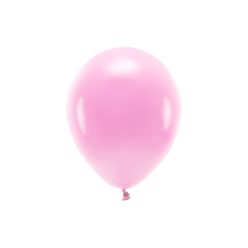 Eco Balloons 26cm pasztell, rózsaszín (1 db / 100 db.)