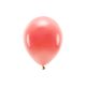 Eco Balloons 26cm pasztell, korall (1 pkt / 10 db.)