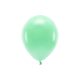 Eco Balloons 26cm pasztell, menta (1 pkt / 10 db.)