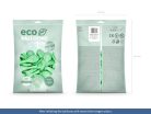 Eco Balloons 26cm pasztell, menta (1 db / 100 db.)