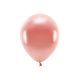 Eco Balloons 30cm metál, rose gold (1 pkt / 10 db.)