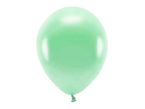 Eco Balloons 30cm metál, menta (1 db / 10 db.)