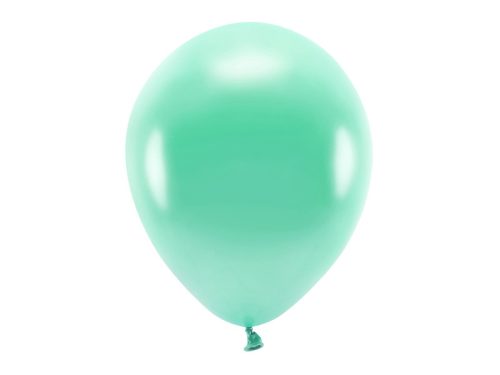 Eco Balloons 30cm metál, sötét menta (1 db / 10 db.)