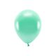 Eco Balloons 30cm metál, sötét menta (1 db / 10 db.)