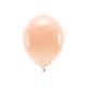 Eco Balloons 30cm pasztell, barack (1 db / 100 db.)