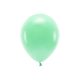 Eco Balloons 30cm pasztell, menta (1 pkt / 10 db.)