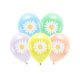 Eco Balloons 30 cm, Daisy, mix (1 pkt / 5 pc.)