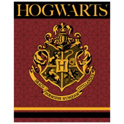 Harry Potter Crest coral fleece polár takaró 120x150cm