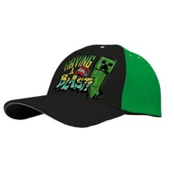 Gyereksapka Minecraft Having a Blast - sötétzöld