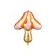 Foil balloon Mushroom, 66x75cm, mix
