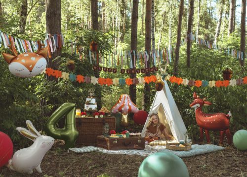 Foil balloon Mushroom, 66x75cm, mix