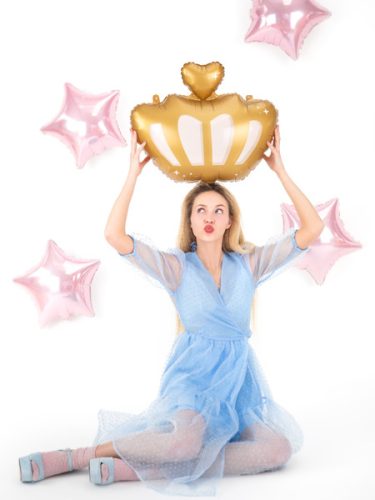 Fólia lufi Crown, 52x42cm, mix