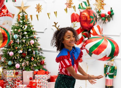 Candy fólia lufi, 35 cm, mix