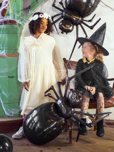 Spider fólia lufi, 60x101cm, fekete