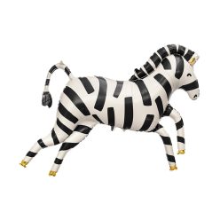 Foil balloons Zebra, 115x85 cm, mix