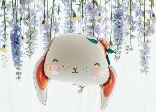 Fólia lufi Nyúl, 65x55 cm, mix