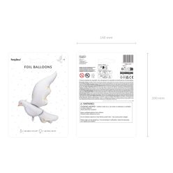 Dove fólia lufi, 80x100 cm, mix