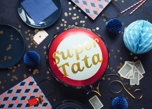 Fólia lufi Super Tata, 45 cm, mix