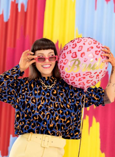 Foil balloon Bride, 45 cm, mix