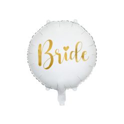 Fólia lufi Bride 45cm, fehér
