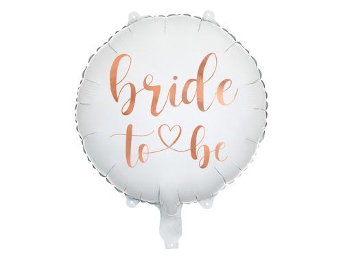 Fólia lufi Bride 45cm, fehér