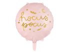 Foil balloon Hocus Pocus, 45 cm, pink