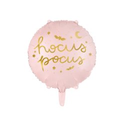 Foil balloon Hocus Pocus, 45 cm, pink