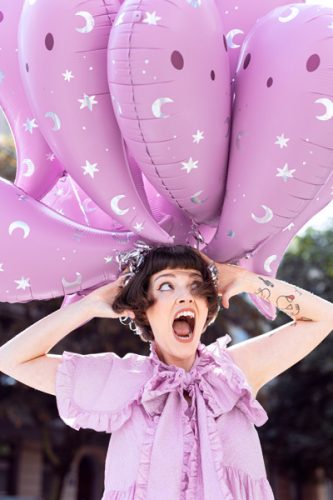 Fólia léggömb Ghost, 41x70 cm, mix