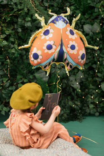 Fólia lufi Katicabogár, 87x75 cm, mix