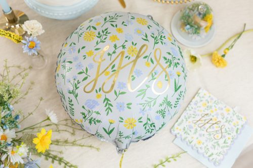 Foil balloon IHS, 45 cm, mix