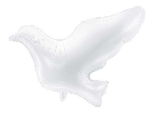 Fóliás Balloon Dove, fehér, 77x66cm