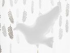 Foil Balloon Dove, white, 77x66cm