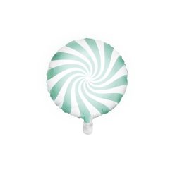 Fóliás Balloon Candy, 35 cm, menta